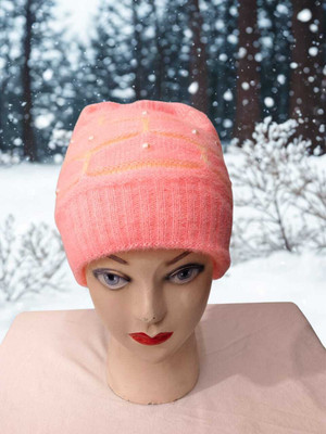HPLUS Self Design Beanie Cap