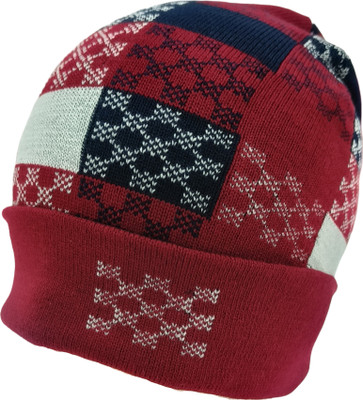Graceway Geometric Print Beanie Cap