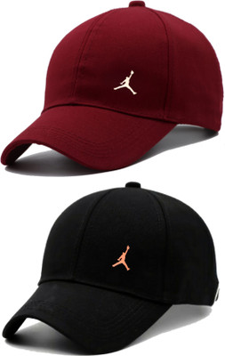 Ecombas Printed Sports/Regular Cap Cap(Pack of 2)