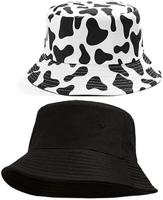 TASHKURST Sports/Regular Cap(Black, Mix black&white, Pack of 1)
