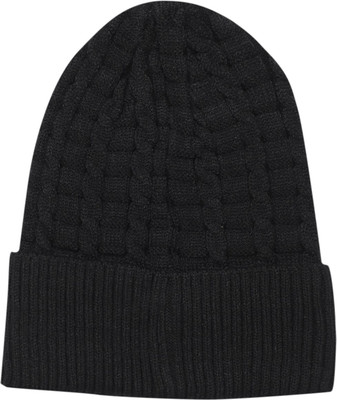 LOOM LEGACY Self Design Beanie Cap