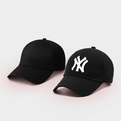 cap world Embroidered, Self Design, Solid Sports/Regular Cap Cap(Pack of 2)