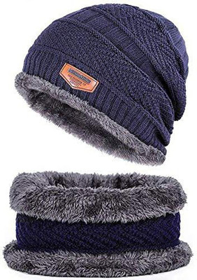 DEZNA Beanie Cap(Pack of 2)