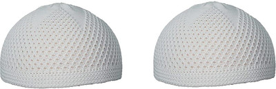 Hopedwell Solid Prayer Cap Cap(Pack of 2)