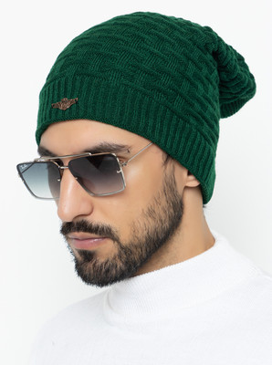 AMOLDO Self Design Beanie Cap