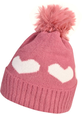 SFAB Floral Print, Self Design, Printed Beanie Cap