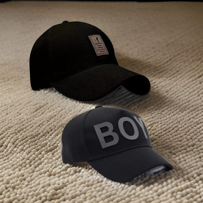 FLEXCYCAP Printed, Solid, Self Design Sports/Regular Cap Cap(Pack of 2)