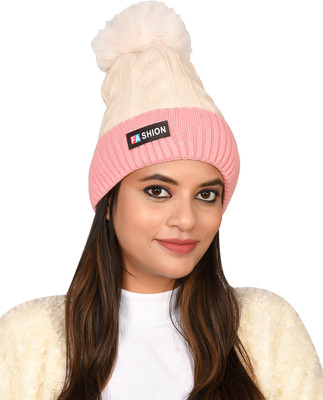 SSoShHub Self Design Beanie Cap