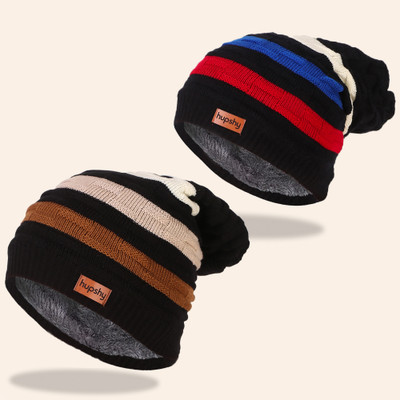 HUPSHY Beanie Cap(Pack of 2)