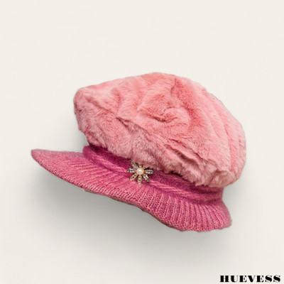 HUEVESS Self Design Skull Cap Cap