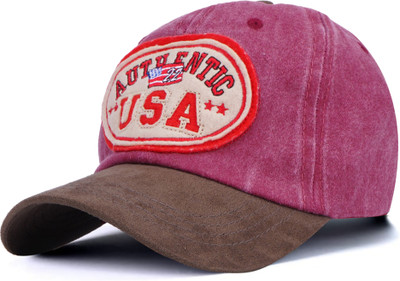 Aavjo Embroidered, Solid Sports/Regular Cap Cap