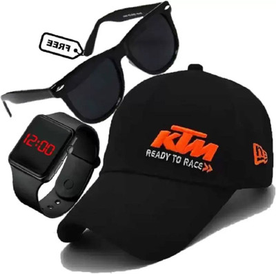 SPEQTA Solid Sports/Regular Cap Cap(Pack of 3)