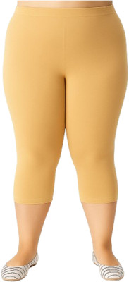 HM HUBB Women Beige, Brown Capri