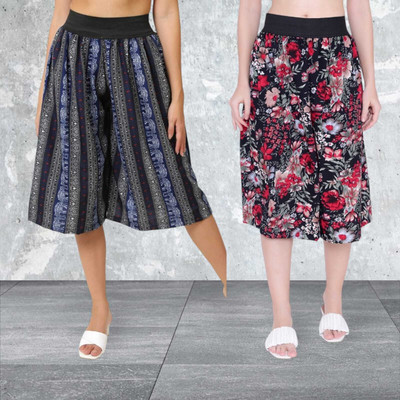 MaiyaCollection Women Multicolor Capri