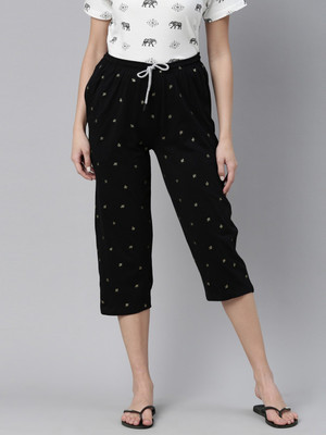 Kryptic Women Black Capri