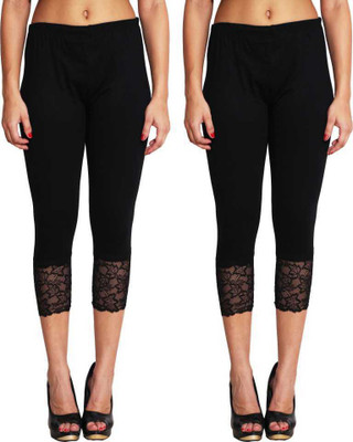 snowball Women Black Capri