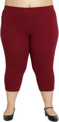 pinkshell Women Maroon Capri