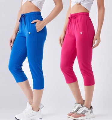 Modeve Women Pink, Blue Capri