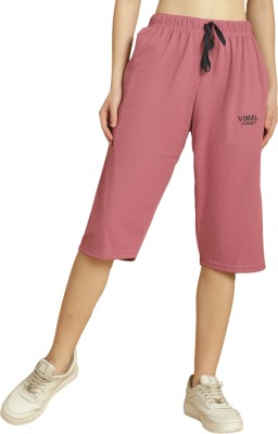 VIMAL JONNEY Women Pink Capri