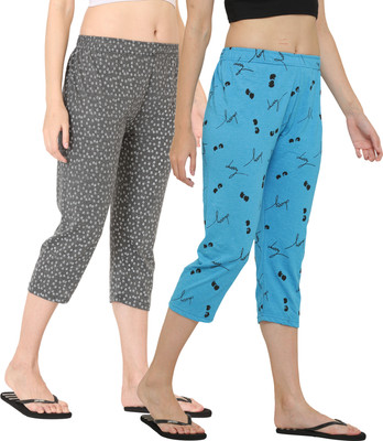 APR GLOBAL Women Multicolor Capri