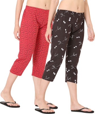 APR GLOBAL Women Multicolor Capri