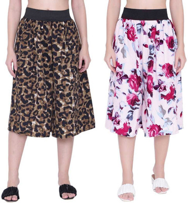 Prabhnoorskirts Women Multicolor Capri