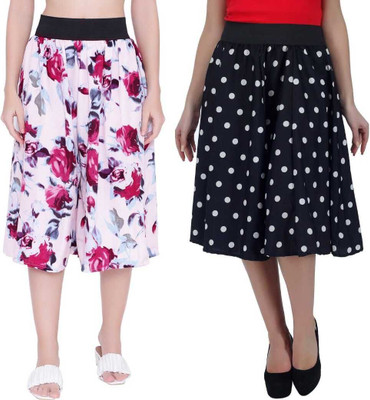 Prabhnoorskirts Women Light Blue Capri