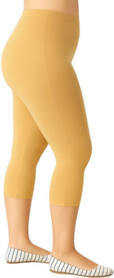 HM HUBB Women Beige, Blue Capri
