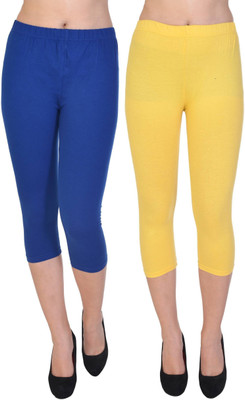 UNFLD Women Blue, Yellow Capri