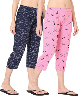 APR GLOBAL Women Multicolor Capri