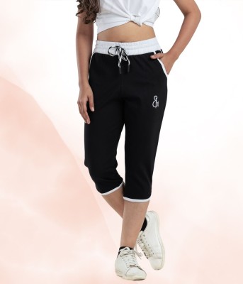 StyleAone CAPRI Women Black Capri