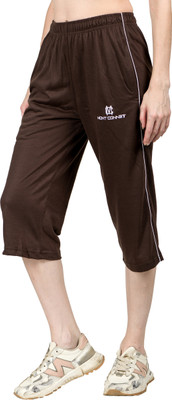 lady willington Lady Willington Solid Women Black Capri