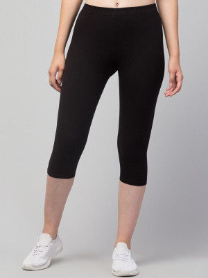 HiRRuX SBT-002 Women Black Capri