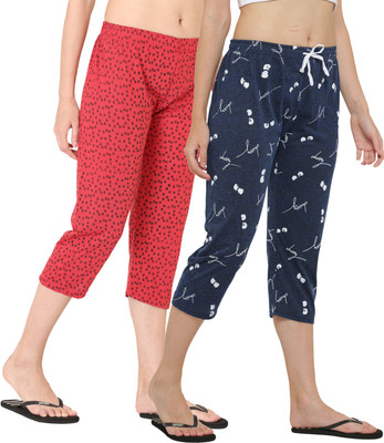 Ddaspration Women Multicolor Capri