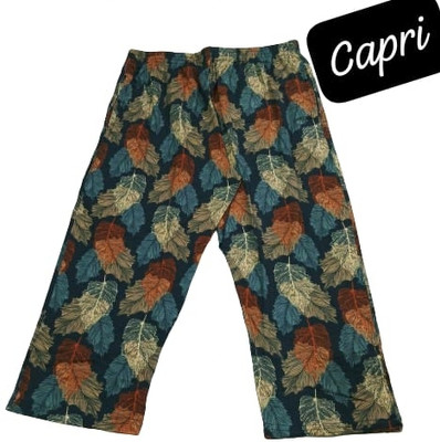 SAP COLLECTION Women Dark Green Capri