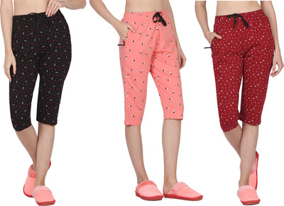 Sirtex Eazy Women Multicolor Capri