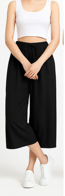 BRAND FLEX Women Black Capri