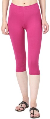 Robinbosky 3/4th leggings Women Purple Capri