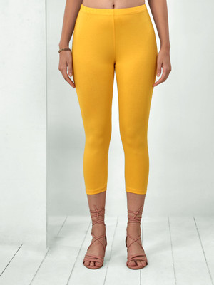 Lyra Women Yellow Capri