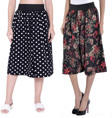 Prabhnoorskirts Women Light Blue Capri