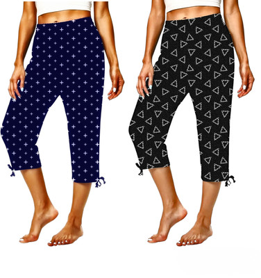 WAMMY Women Multicolor Capri