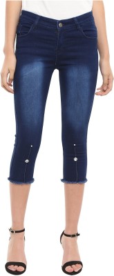 V-MART Regular Capri Women Denim Capri