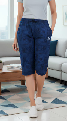 Guide Women Dark Blue Capri