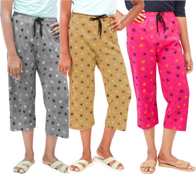 AFRA 3 pcs combo Women Multicolor Capri
