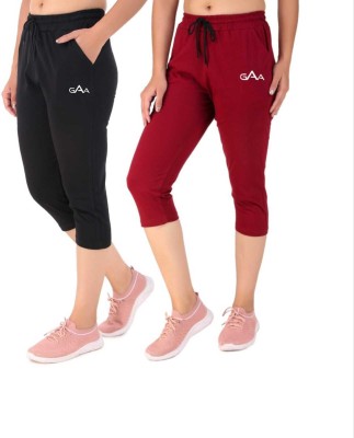 GAA Women Maroon Capri