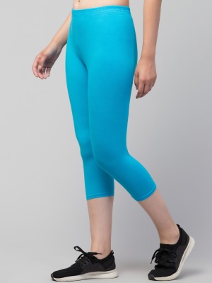 Draxstar Attire SBT-002 Women Blue Capri