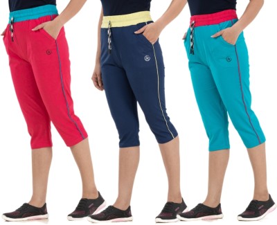 STYLE AK Women Pink, Blue, Green Capri