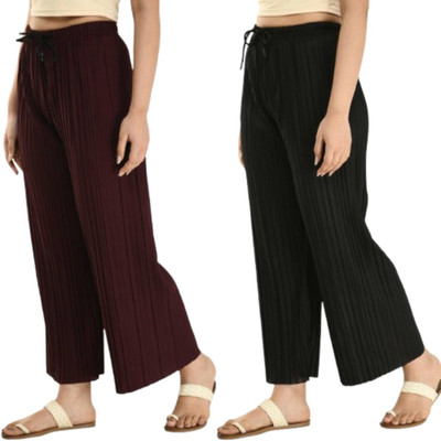 Mishra Women Black, Brown Capri