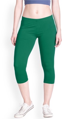 Lyra Women Green Capri