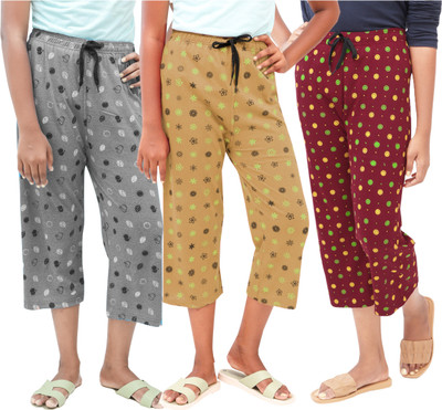 AFRA Women Multicolor Capri